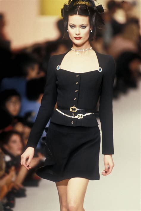 vintage chanel runway